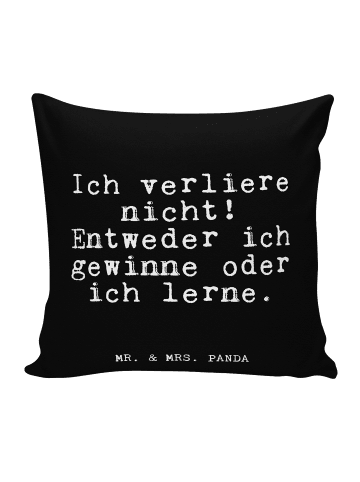 Mr. & Mrs. Panda Dekokissen Ich verliere nicht! Entweder... mit ... in Schwarz