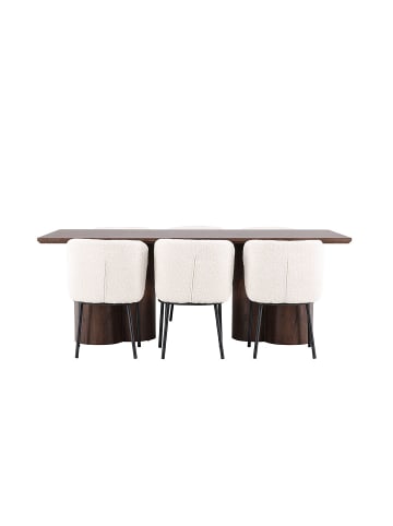 ebuy24 Essgruppe Olivia Mocca 100 x 210 cm