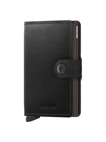 Secrid Original Miniwallet - Geldbörse RFID 6.5 cm in black-brown