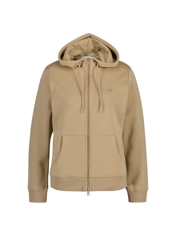 Gant Sweatjacke in Khaki