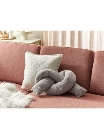 Beliani Dekokissen GLADIOLUS in Grau - (W) 172 x (H) 14 x (L) 14 cm