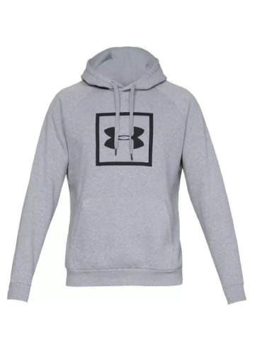 Under Armour Jacke RIVAL FLEECE LOGO HOODY in Hellgrau