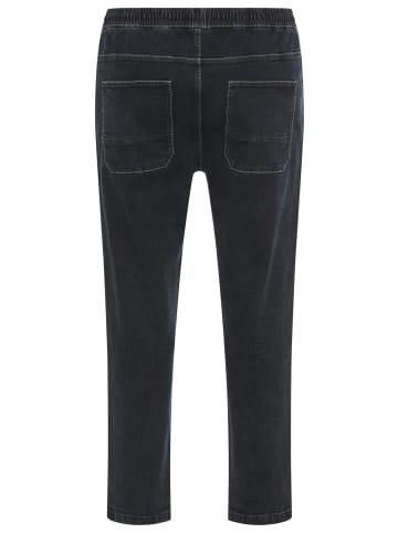 Man's World Schlupfjeans in blue black washed