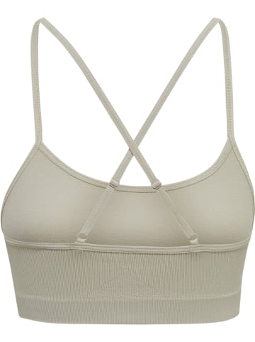 Hummel Hummel Sports Bra Hmljuno Damen Atmungsaktiv Schnelltrocknend Nahtlosen in CHATEAU GRAY