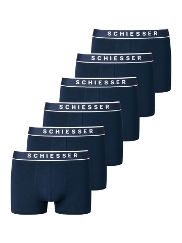 Schiesser Retro Short / Pant 95/5 Organic Cotton in Dunkelblau