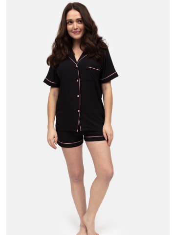Cyberjammies Bonnie Shorty Set  Loungewear in schwarz