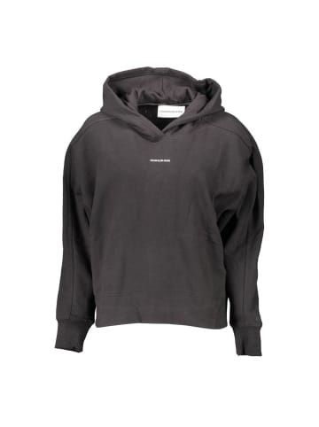 Calvin Klein Schwarzer Baumwoll-Hoodie