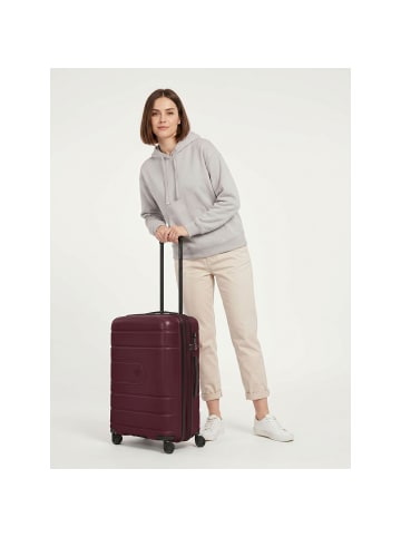 Redolz Essentials 11 4 Rollen Trolley 66 cm mit Dehnfalte burgundy