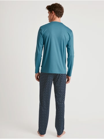 Calida Pyjama in storm blue