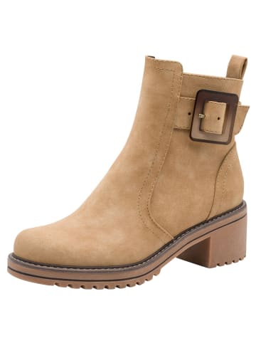 Marco Tozzi Stiefelette in beige