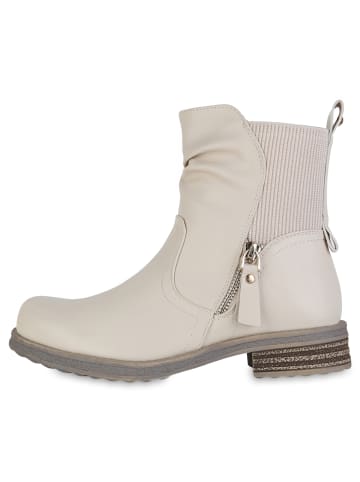 VAN HILL Klassische Stiefeletten Janet in Beige