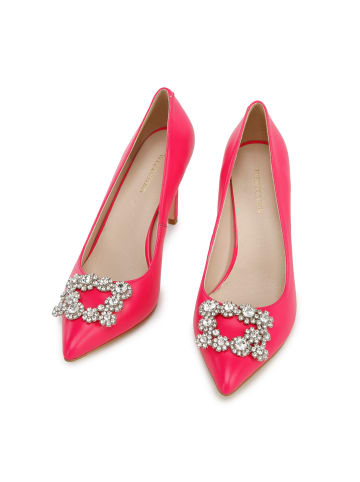 Wittchen Leather stiletto shoes in Pink