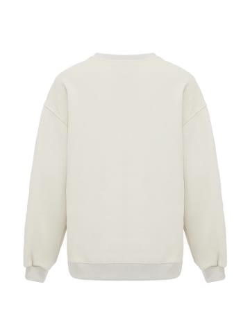 Homebase Sweatshirt in Wollweiss