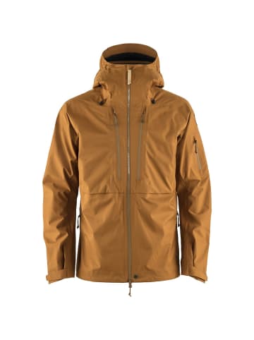 FJÄLLRÄVEN Outdoorjacke Keb Eco-Shell Jacket M in Kastanie