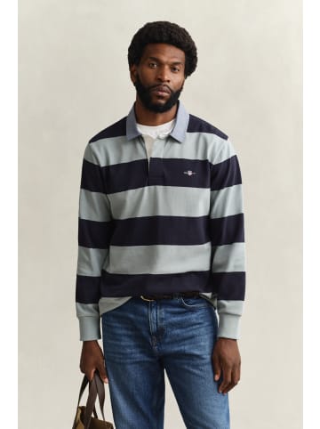 Gant Poloshirt in mint marine - 0006