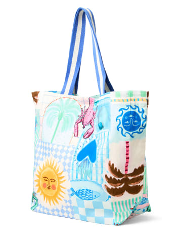 Codello Shopper in blau mehrfarbig - 0001