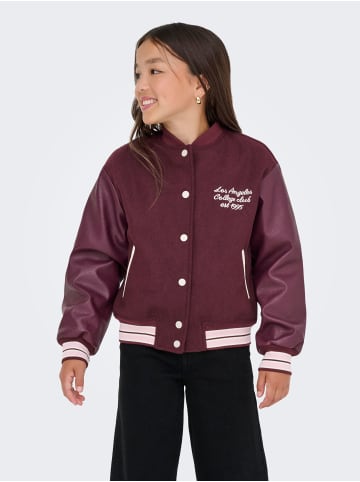 KIDS ONLY Blousonjacke in Mauve Wine
