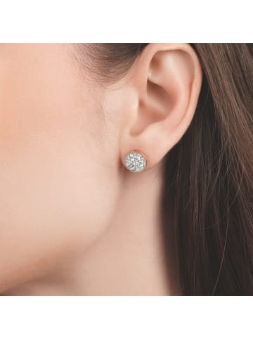 Tom Tailor Ohrstecker Edelstahl in rosefarben