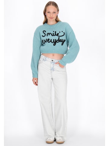 myMo Sweater in turquoise