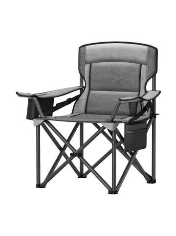 SONGMICS Campingstuhl Sandy in Schiefergrau - (B)95 x (H)63 x (T)99.5 cm