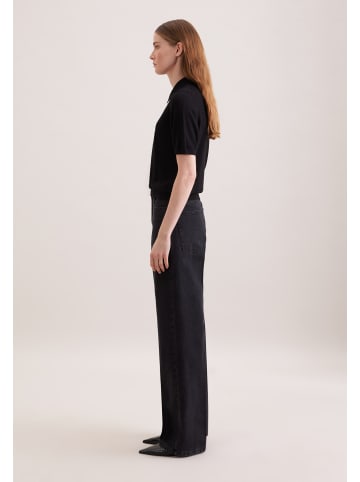 Seidensticker Polo Regular in Schwarz