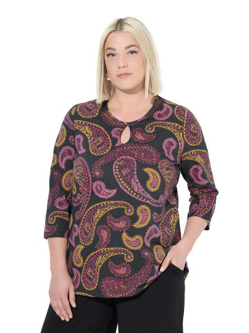 Ulla Popken Longshirt in schwarz