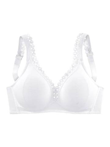 PETITE FLEUR Soft-BH in weiß