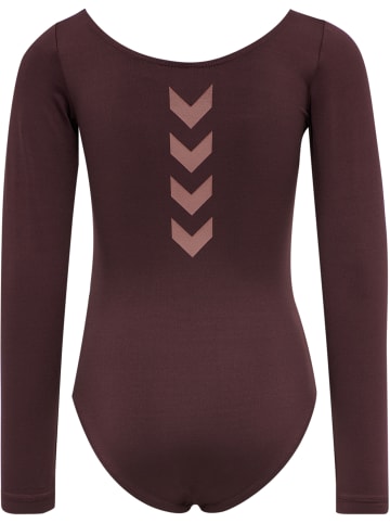 Hummel Gymnastik-Anzug Hmllinea Mädchen in FUDGE