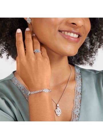 Lucardi 925 Silber Armband Teppichklopfer