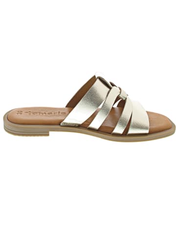 Tamaris Pantolette Gold