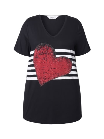 MIAMODA Shirt in schwarz