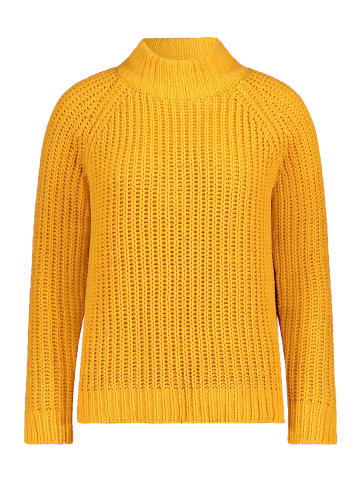 CARTOON Strickpullover mit Stehkragen in Orange