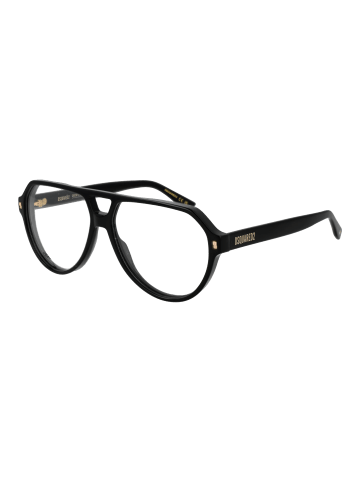 Dsquared2 Männer Optische Fassungen Flieger Schwarz