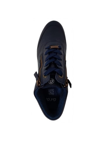 ara Kurzstiefel Weite H in Blau