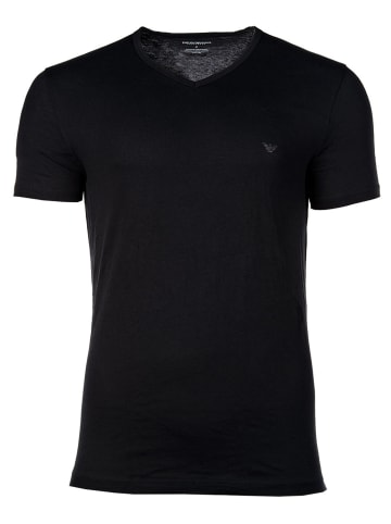 Emporio Armani T-Shirt 2er Pack in Schwarz