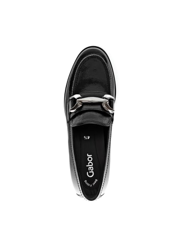 Gabor Hochfront Slipper in Schwarz