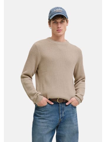 Jack & Jones Pullover 'Dover' in hellbraun