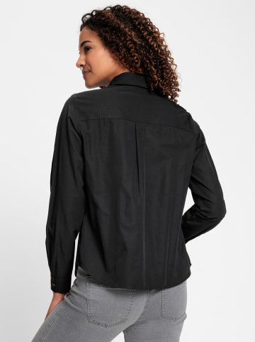 WITT WEIDEN Langarm-Bluse in schwarz