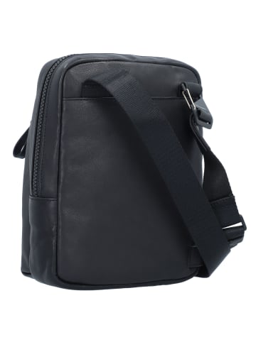 Piquadro Harper Umhängetasche Leder 18 cm in black