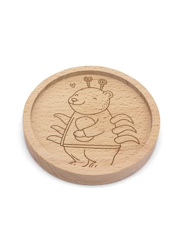 Mr. & Mrs. Panda kaffee untersetzer Krebs Astrologie ohne Spruch in Transparent