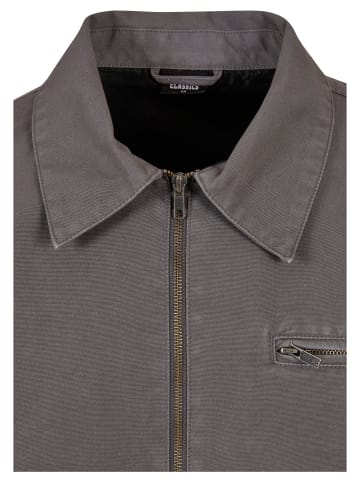 Urban Classics Urban Classics Herren Overdyed Workwear Jacket in darkshadow