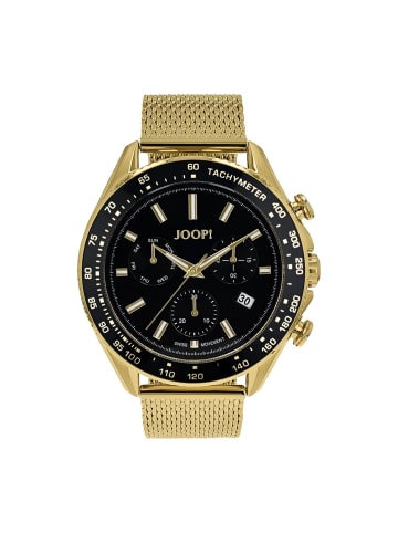 JOOP! Chronograph Edelstahl, IP blau in Gold