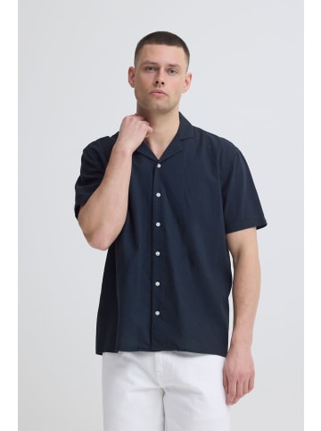 BLEND Kurzarmhemd BHAvan in Dunkelblau