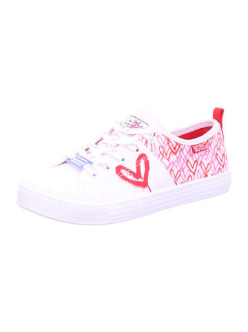 Skechers Lowtop-Sneaker BOBS B COOL - ALL CORAZON in white/red/pink