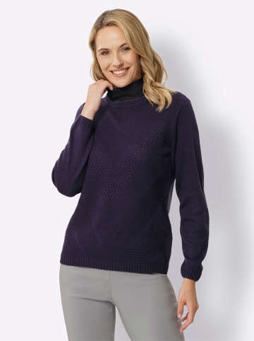 Sieh an! Rollkragen-Einsatz in schwarz