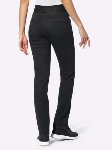 Heine Schlupfjeans in black denim