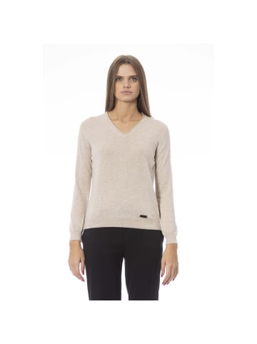 Baldinini Trend Beige Polyamid Damen Pullover