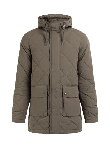 DreiMaster Vintage Herren Übergangsjacke Mit Leichter Wattierung in Oliv
