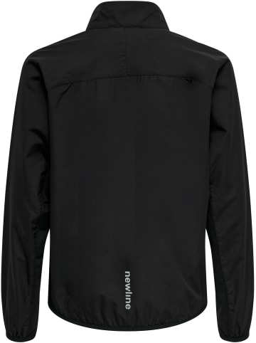 Newline Reißverschluss Jacke Reflektierend Logo Kids Core Kinder in BLACK