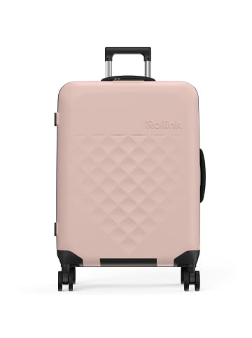 rollink Vega 360 4 Rollen Trolley M 65 cm rose smoke